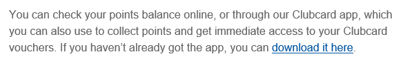 Tesco - Hang on... You said I already have the APP?